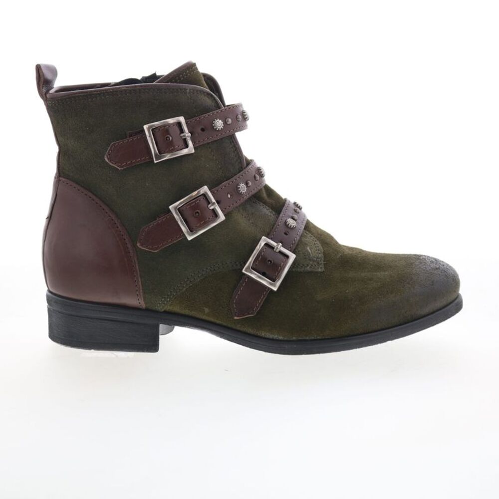 Miz Mooz Womens Sherri Green Boots (NWT)